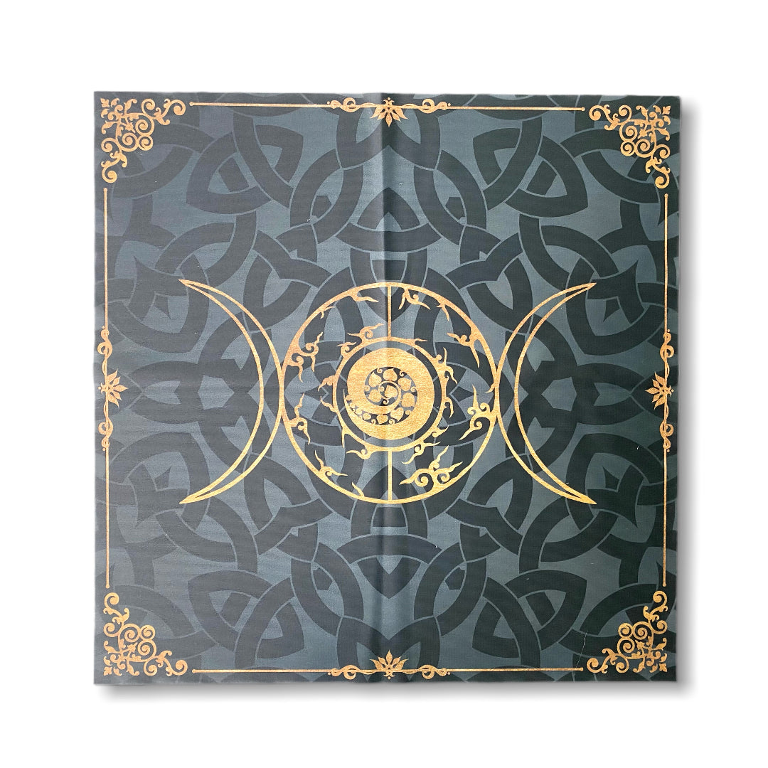 Lenormand / Tarot Cloth Triple Moon Celtic