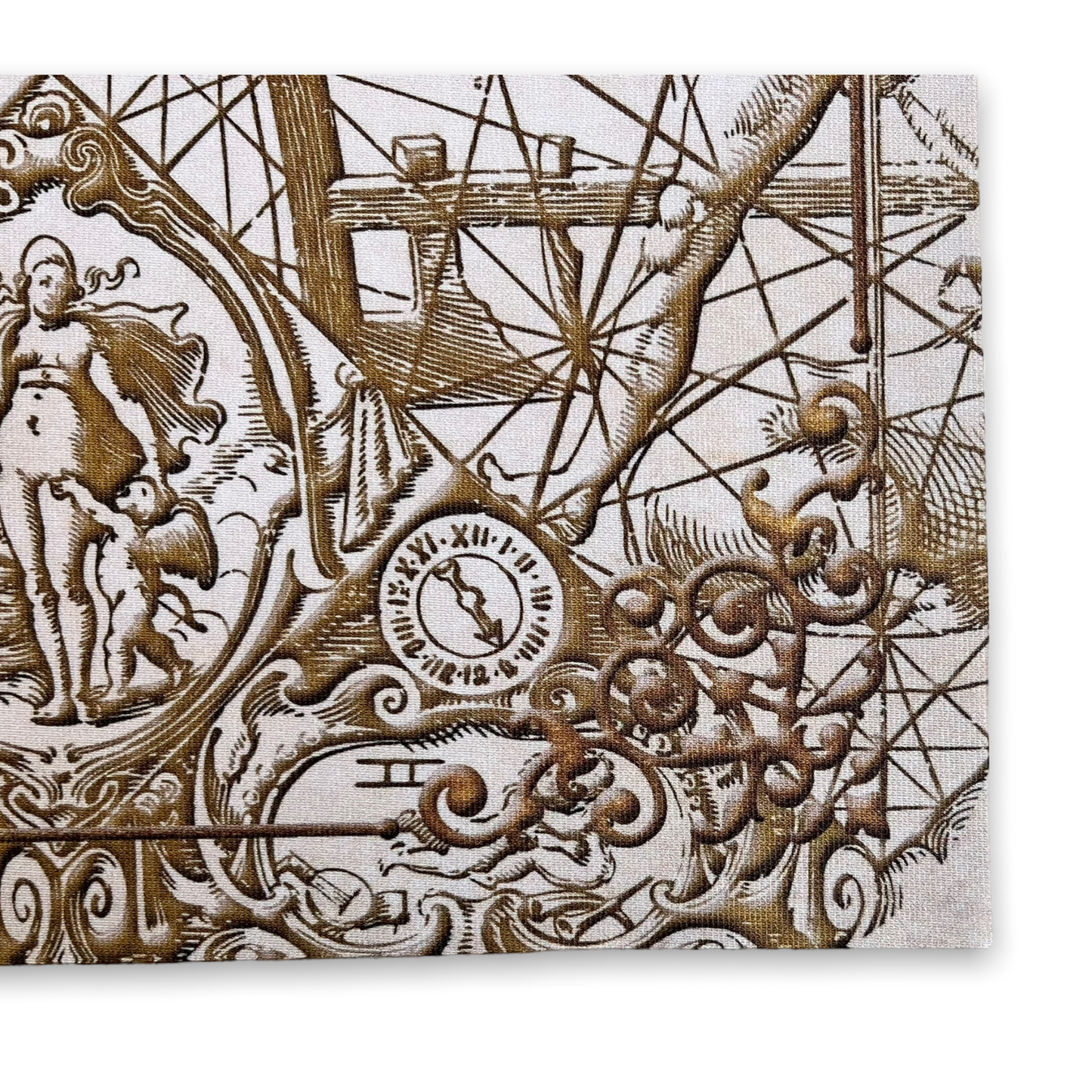 Lenormand / Tarot Tuch Jupiter 3D Golden-Metallic