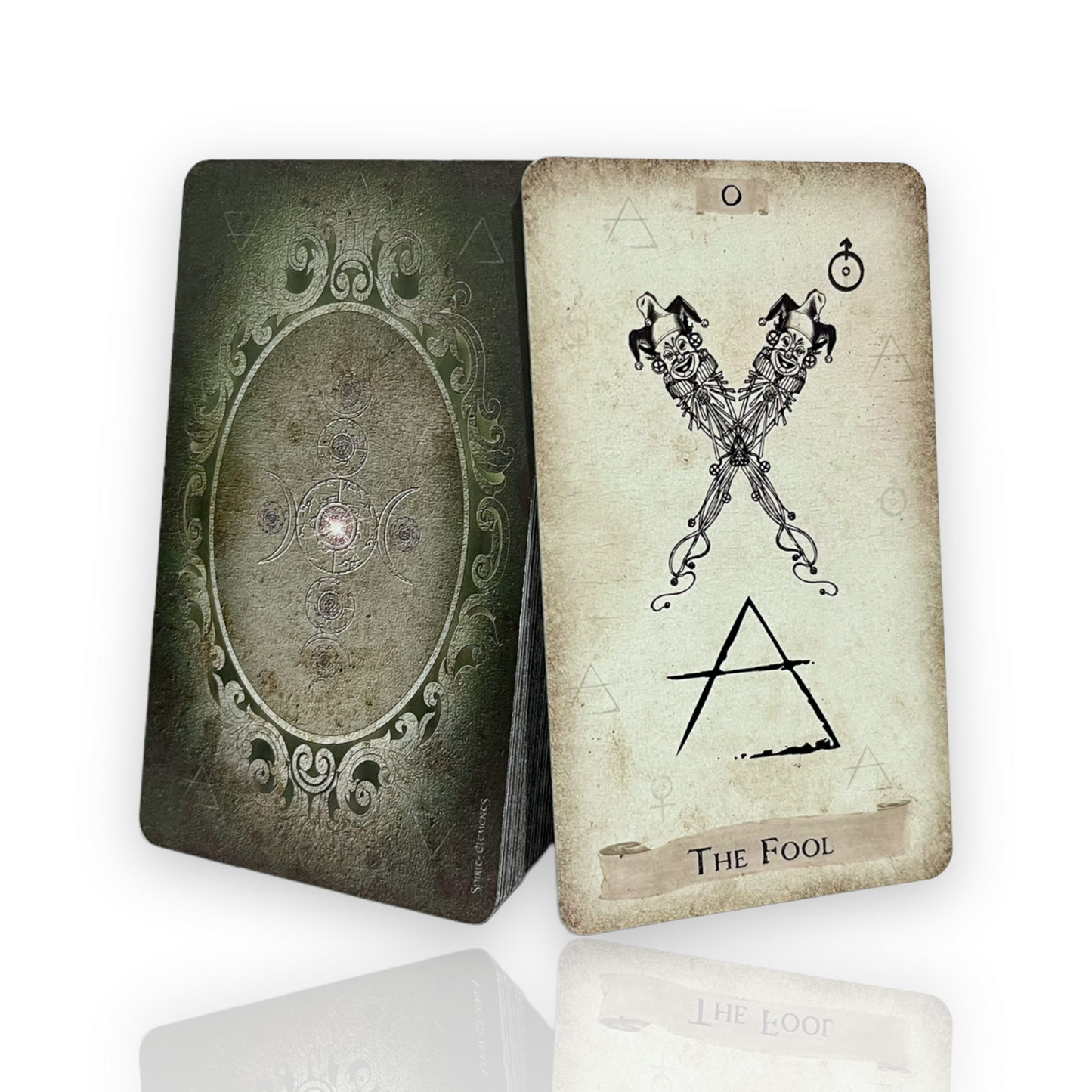 Cartes de tarot Éléments Tarot symbolique classique