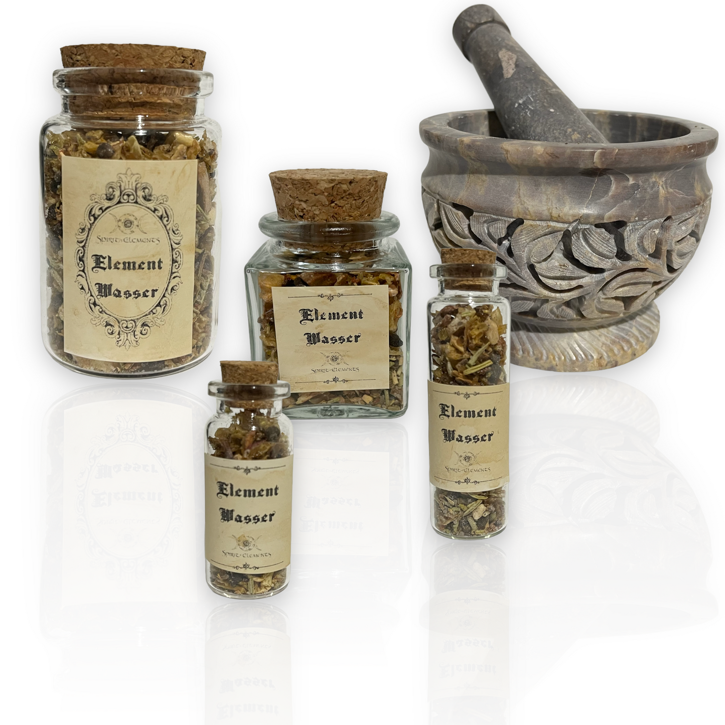 Mélange d'encens, élément eau