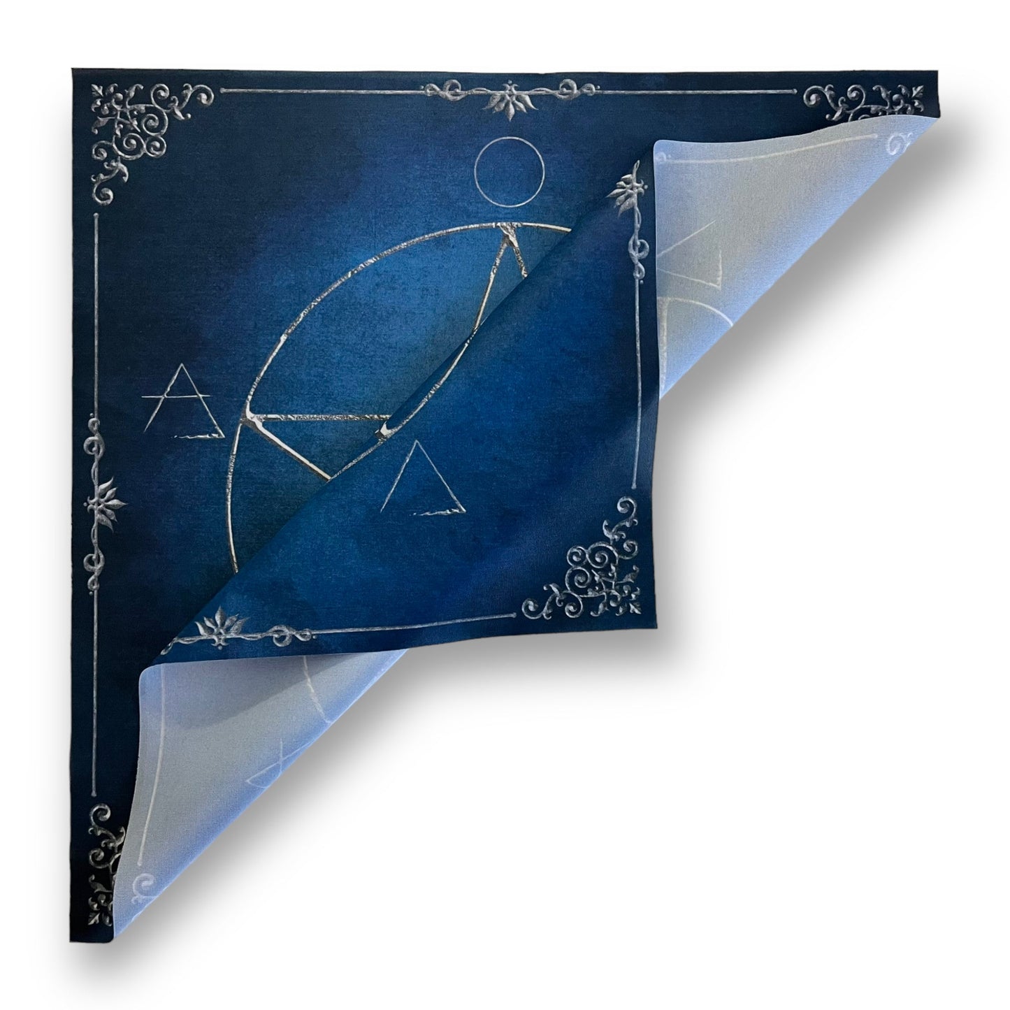 Tarot & Lenormand Tuch / Witch Elements WASSER