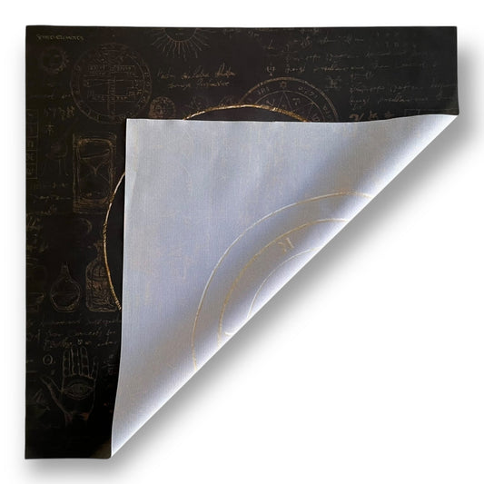 Altartuch / Tarottuch Hekate Schwarz