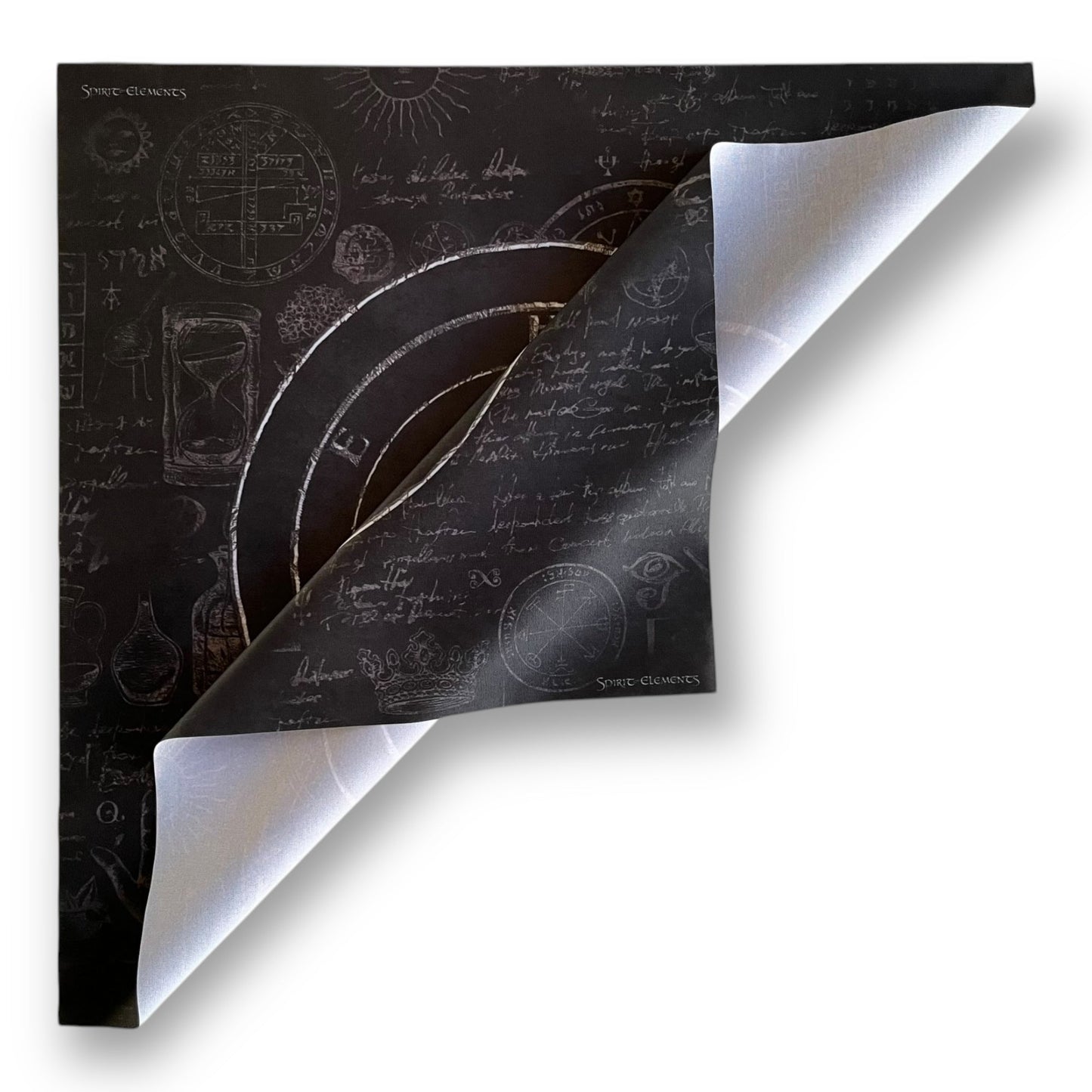 Nappe d'autel / Nappe de tarot Hécate Noire