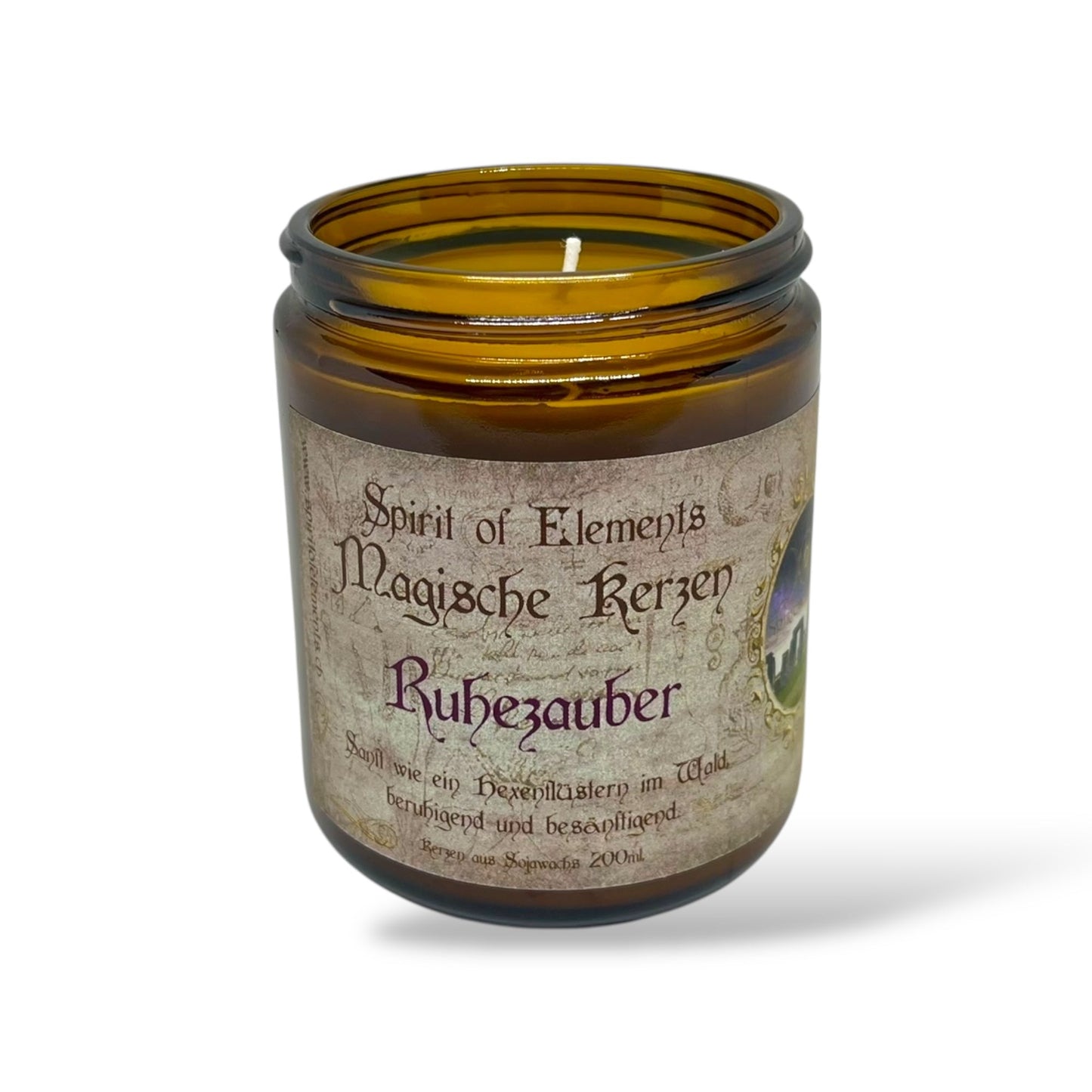 Magische Kerze „Ruhezauber“