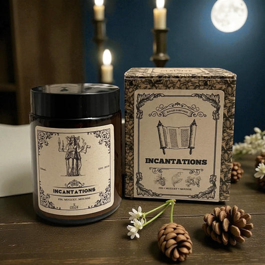Magische Kerze Incantations – Das Flüstern der Schwelle