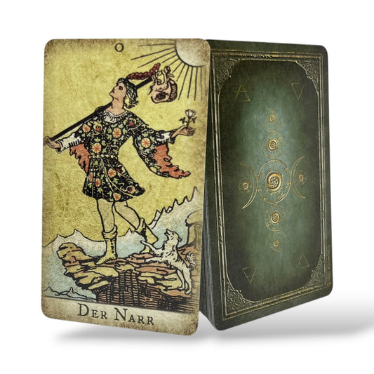 Smith-Waite Tarot Deck - Victorian Vintage Borderless Antique