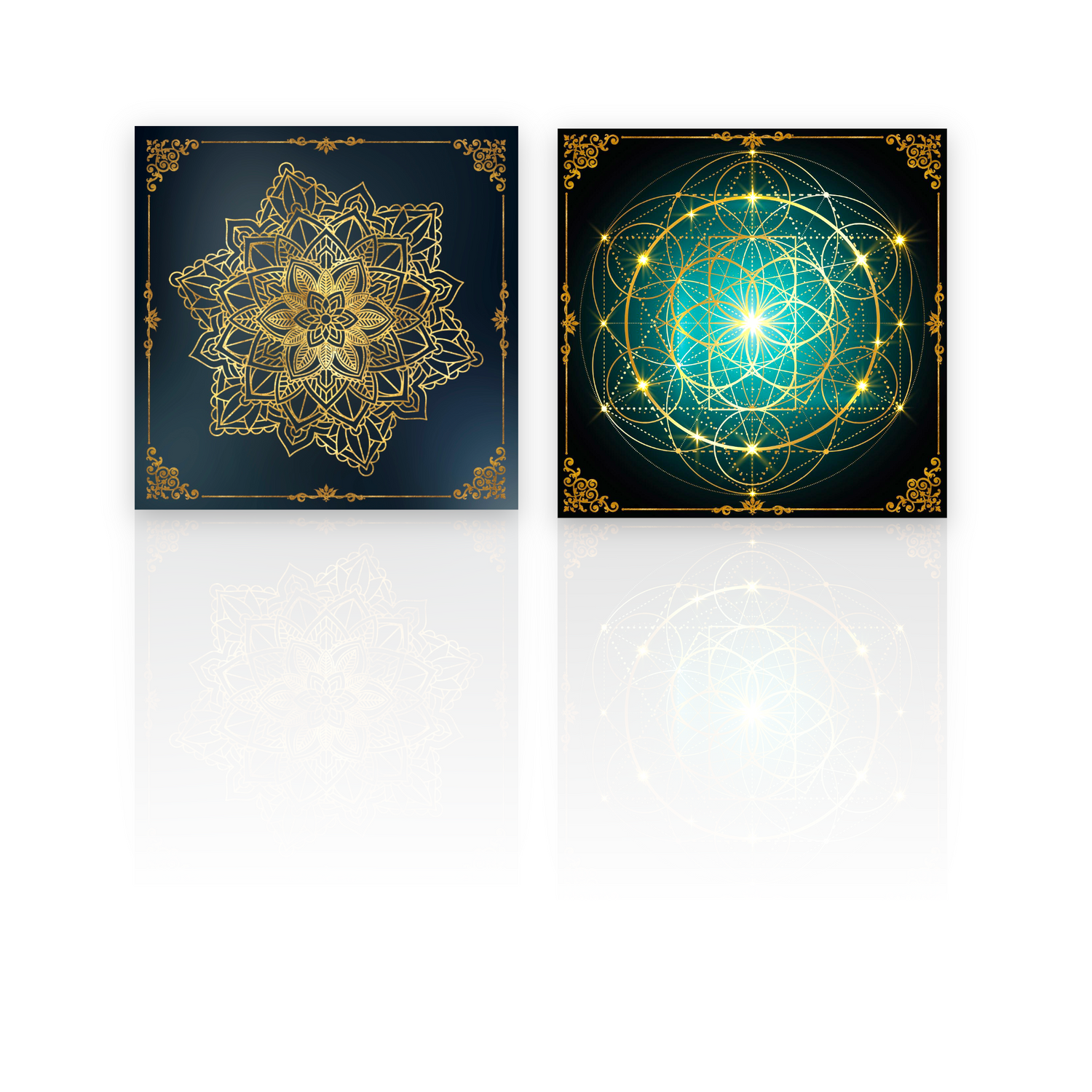 Lenormand & Tarot Auslegetücher 52x52cm