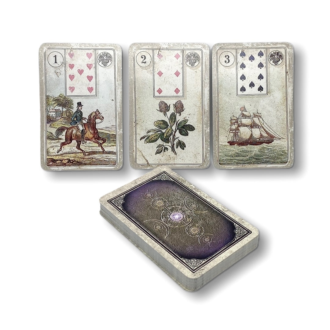 Lenormand cards Dondorf / Direct Reprint Old Vintage 1880