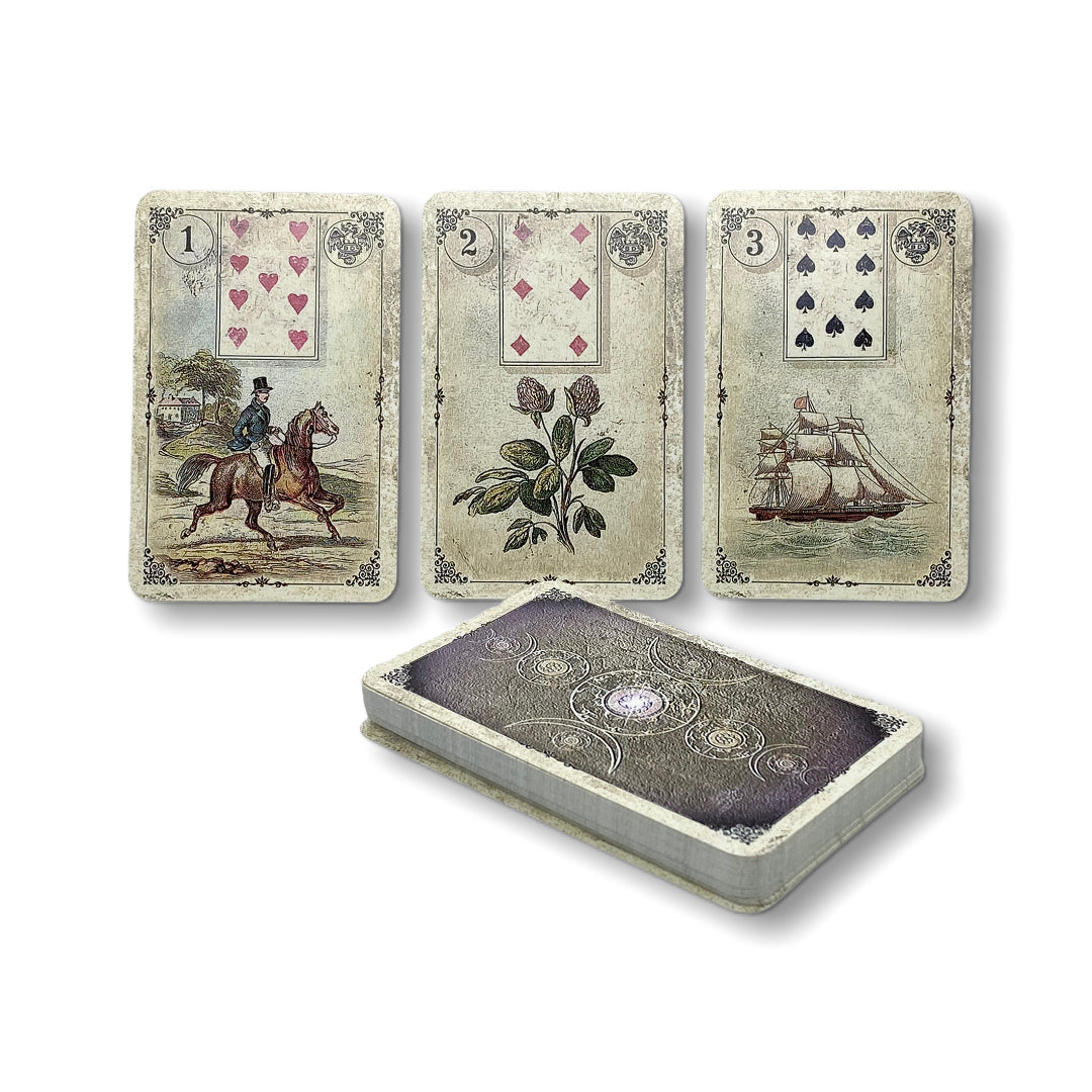 Lenormand cards Dondorf / Old Spirit Vintage 1880