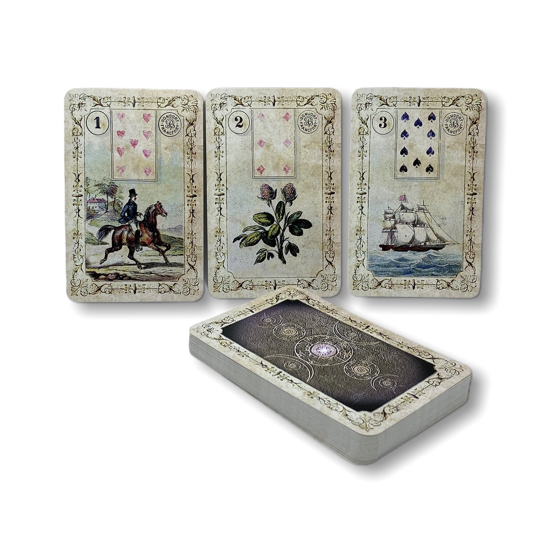 Lenormand cards Dondorf / Fleur de Lille 1910