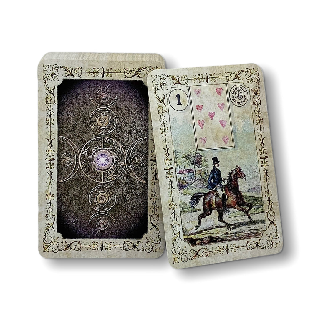 Lenormand cards Dondorf / Fleur de Lille 1910
