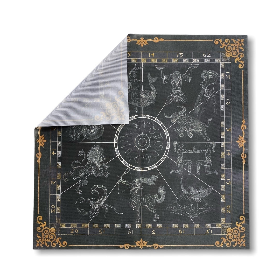 Lenormand / Tarot Tuch Sternzeichen Bilder