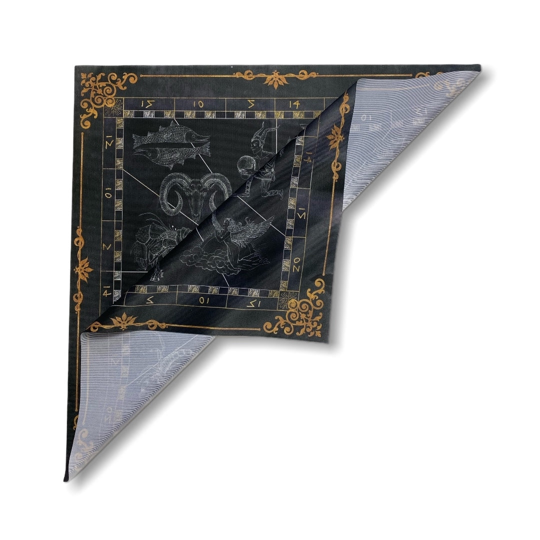 Lenormand / Tarot Tuch Sternzeichen Bilder