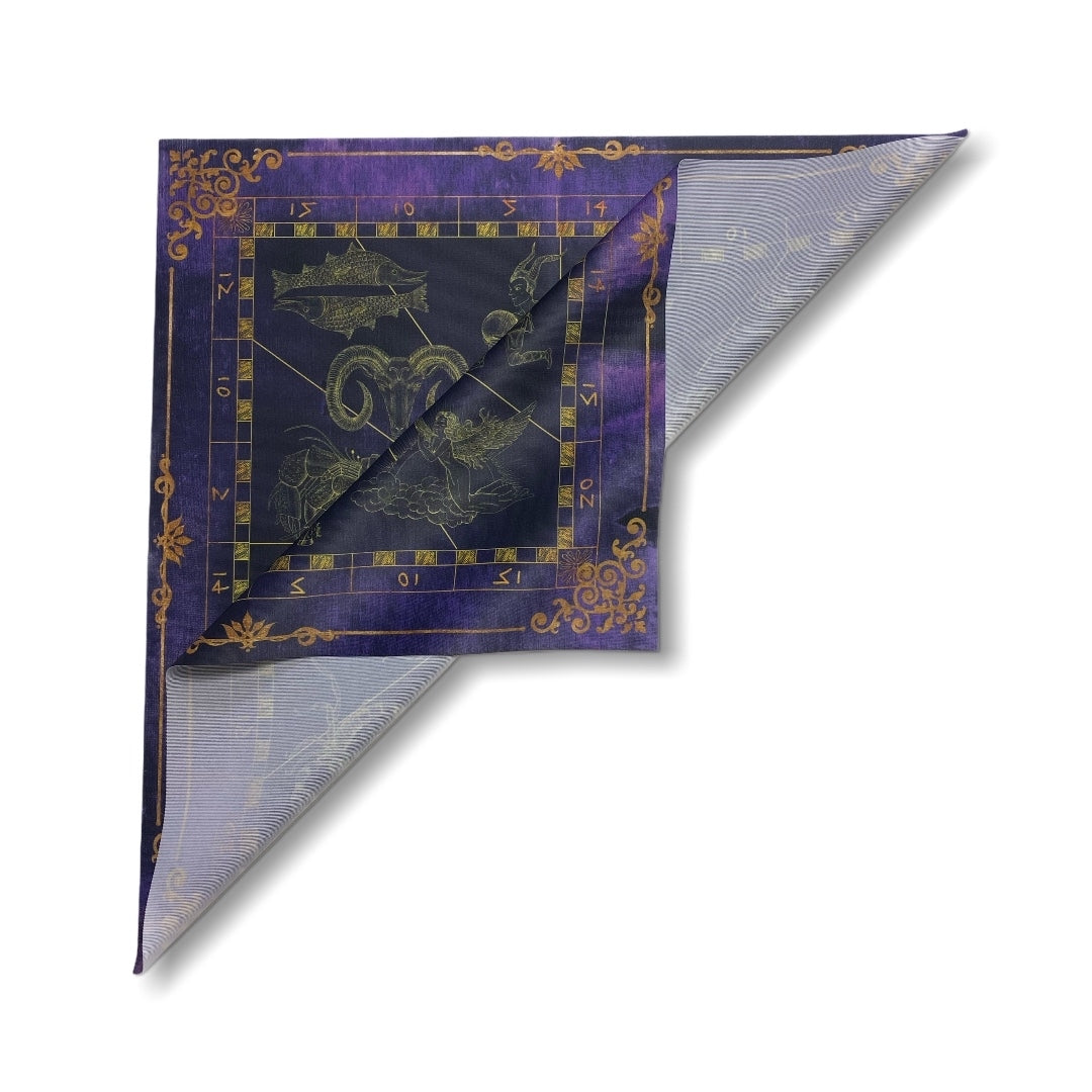 Lenormand / Tarot Tuch Sternzeichen Bilder
