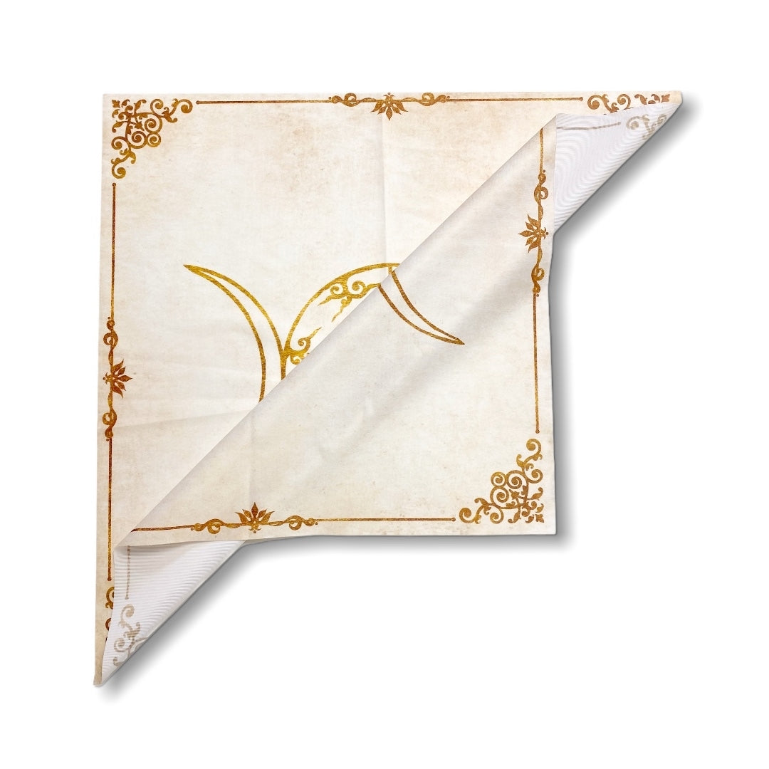 Lenormand / Tarot Cloth Three-Moon 52x52 cm / B-GRADE ITEM