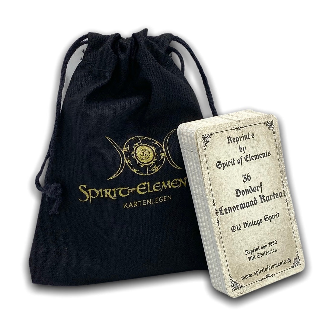 Lenormand cards Dondorf / Old Spirit Vintage 1880
