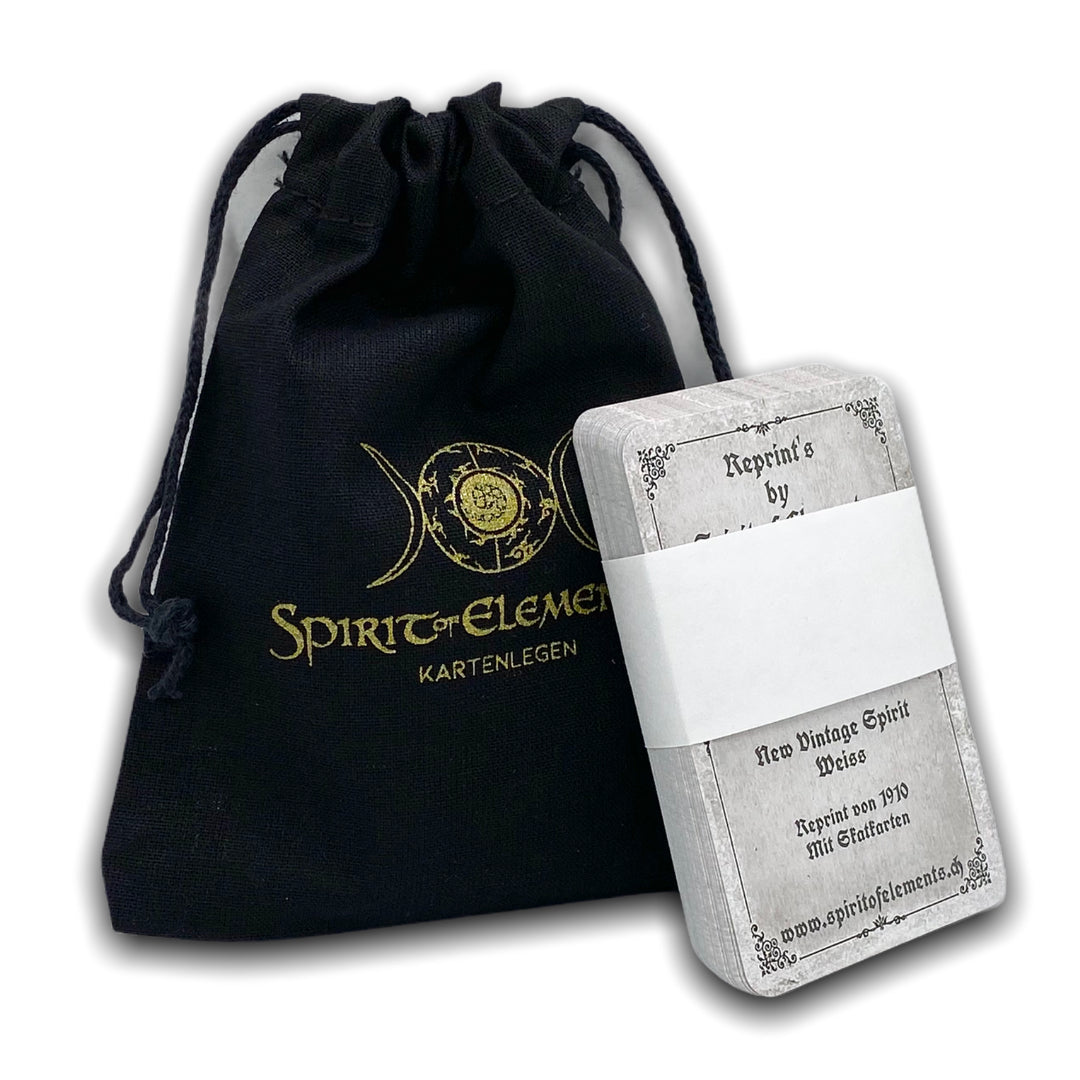 Dondorf Lenormand Cards / New Vintage Spirit White-Grey 1910 / B-GRADE ITEM