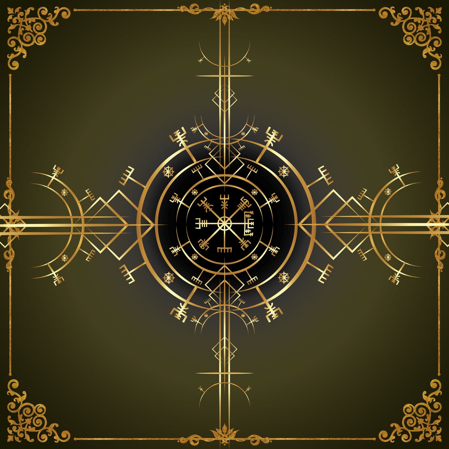 Lenormand / Tarot Cloth Celtic Mysticism