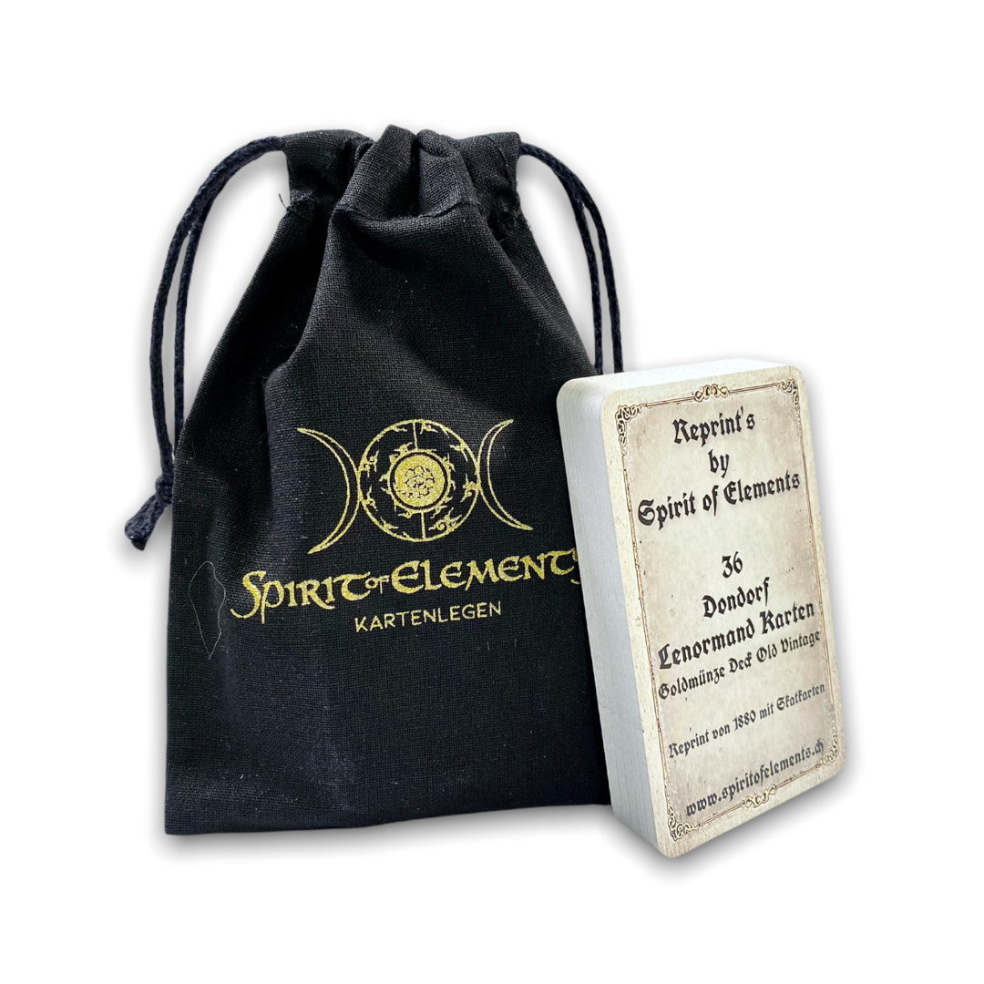 Lenormandkarten Dondorf / Golden Old Vintage 1880