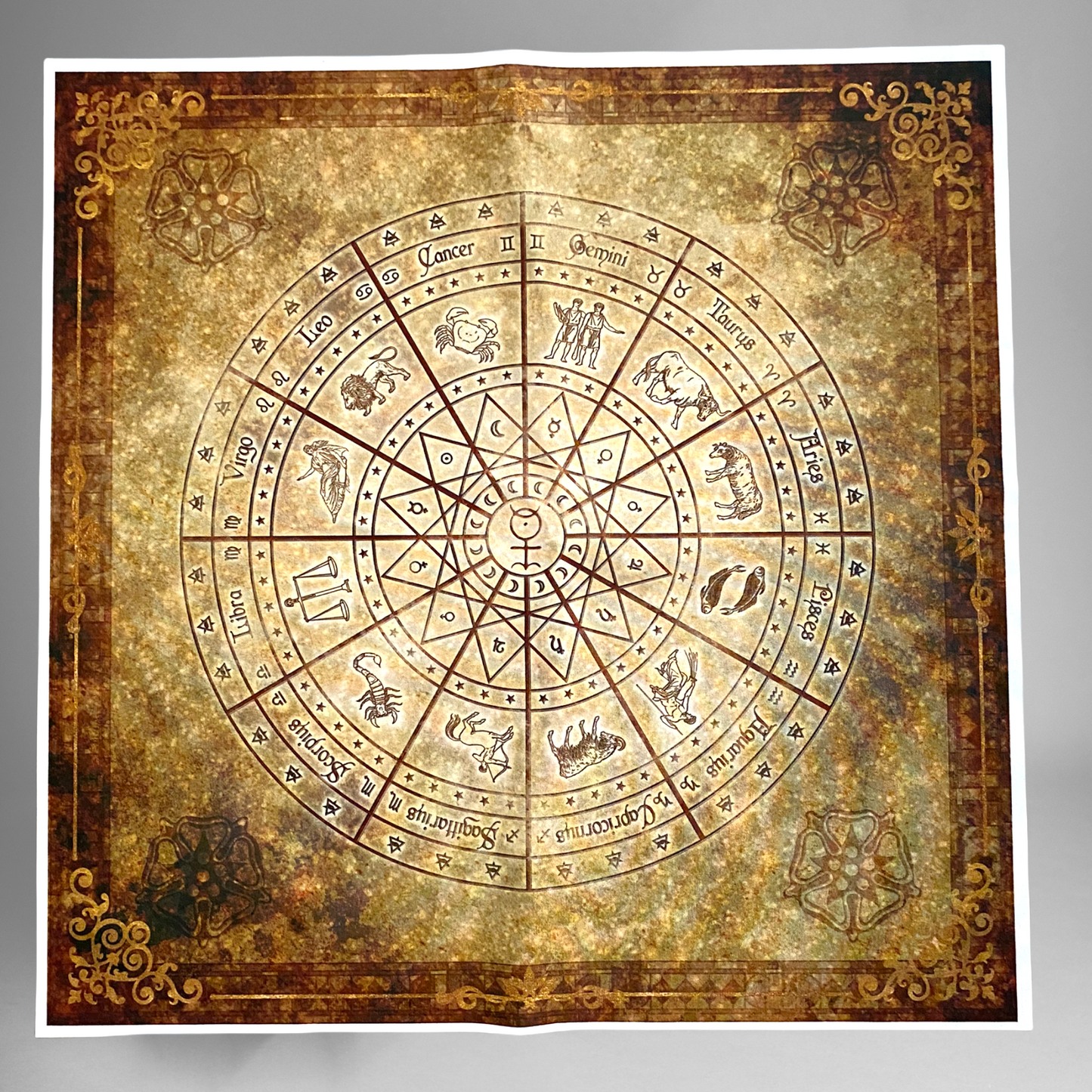 Lenormand / Tarot cloth Astroradix-Antique / B-STOCK ITEM