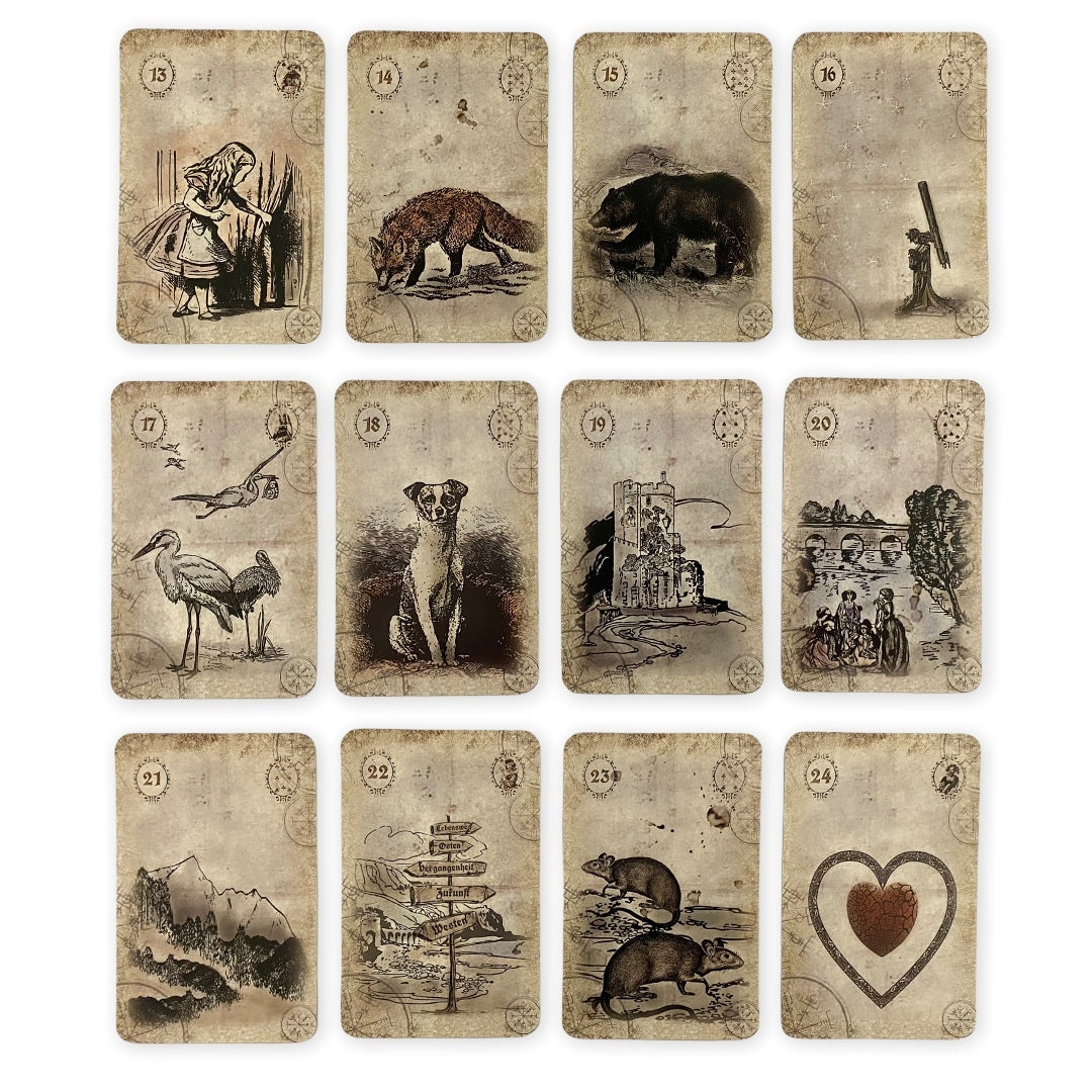 Lenormandkarten / Spirit Vintage Epic SYMBOLIC