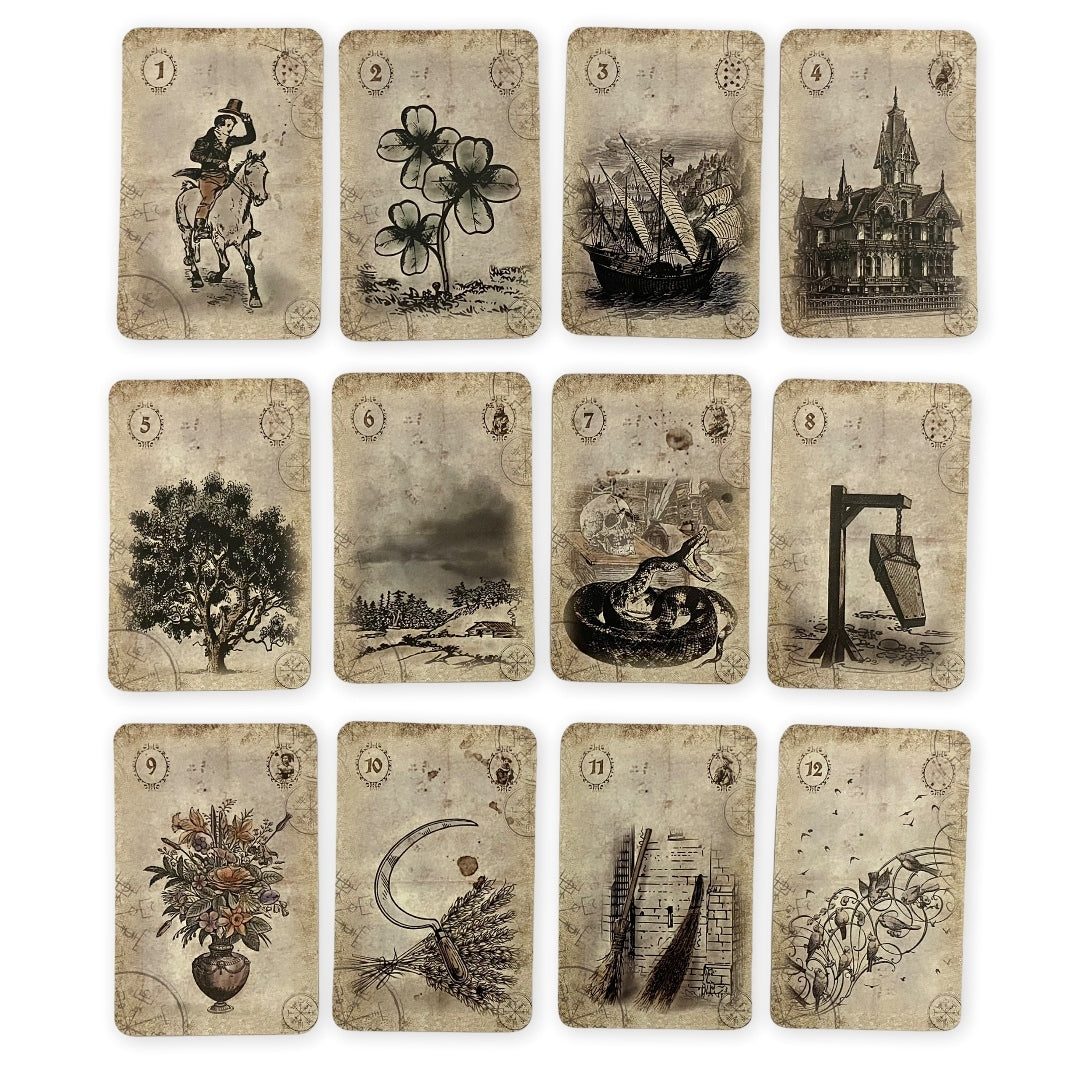 Lenormandkarten / Spirit Vintage Epic SYMBOLIC