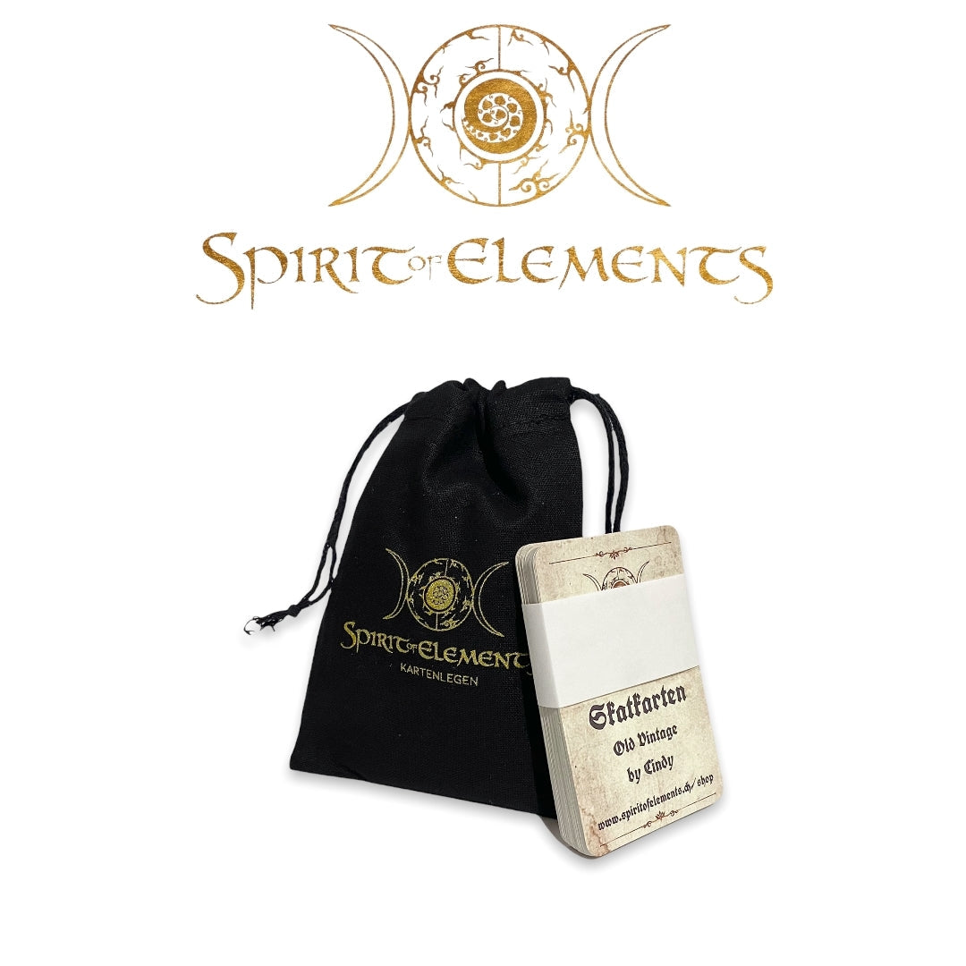 Cartes Skat Vintage Spirit of Elements / jeu de 36