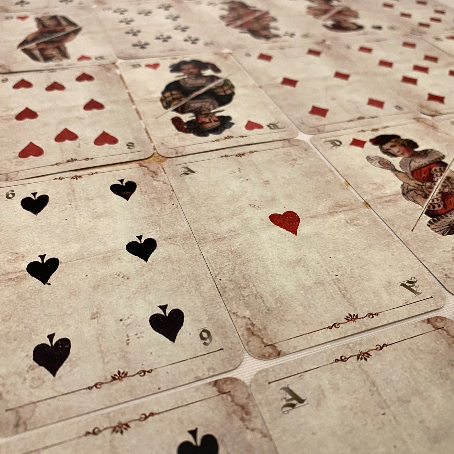 Cartes Skat Vintage Spirit of Elements / jeu de 36