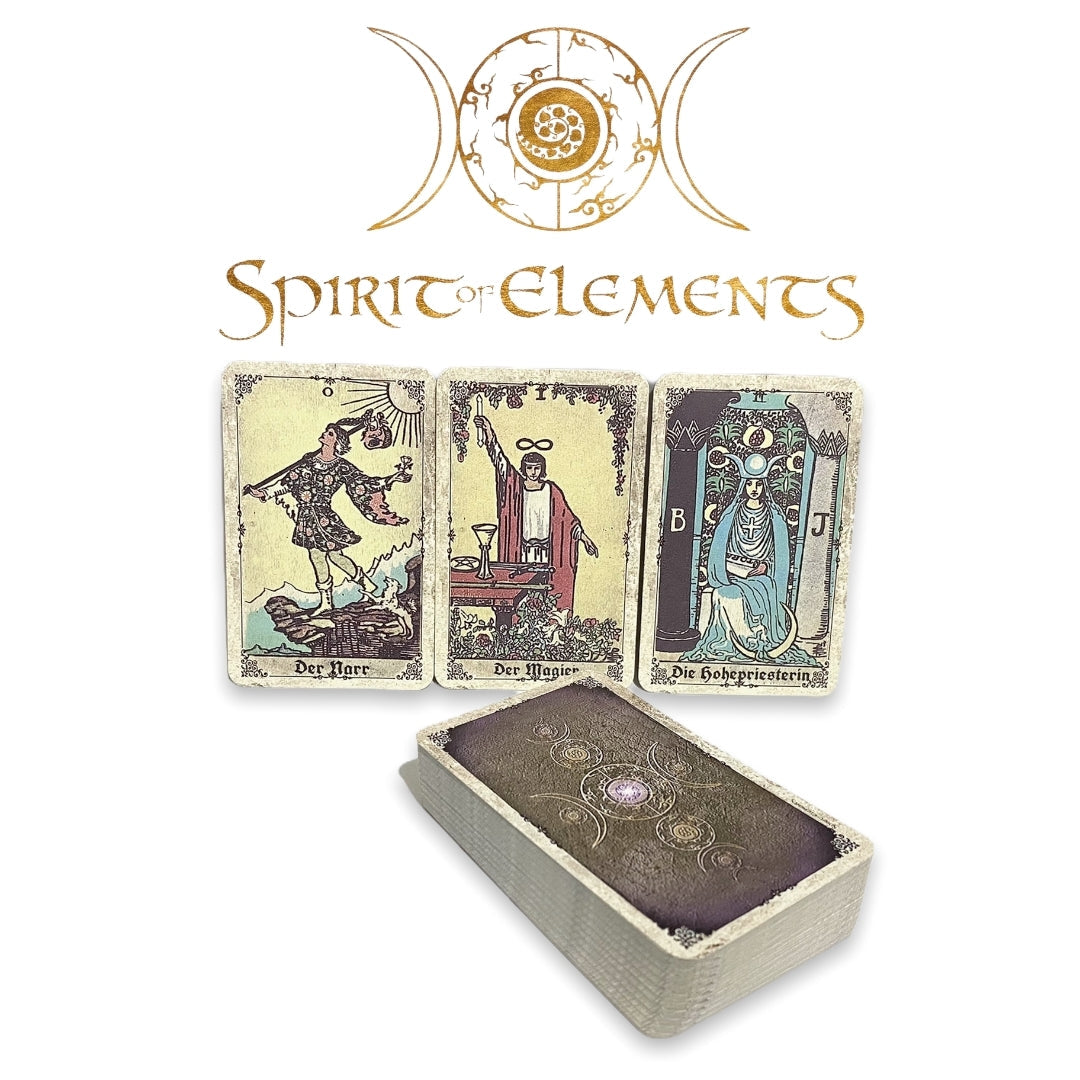 Tarot cards Smith-Waite Mini / Old Spirit Vintage