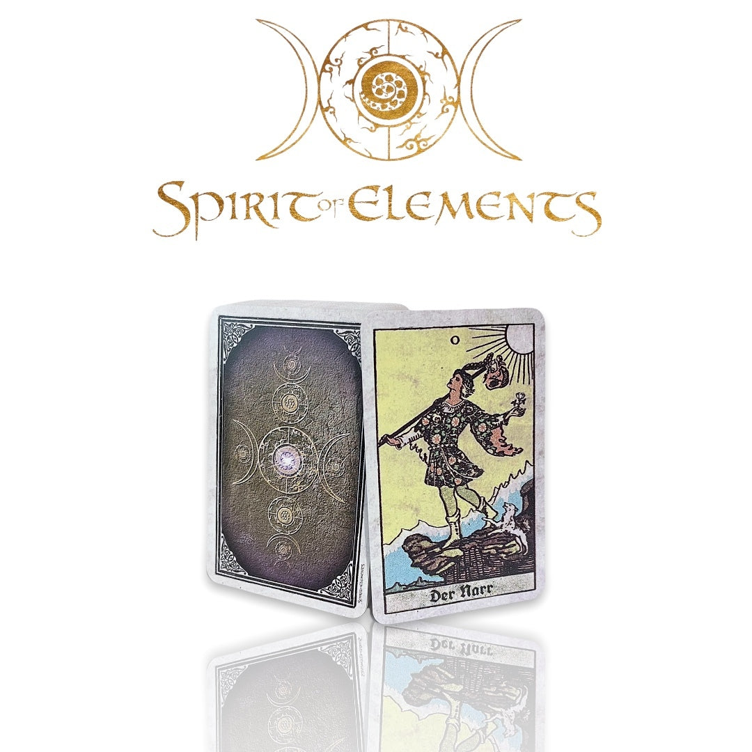 Tarot Cards Smith-Waite Mini / Direct Reprint White Papyrus