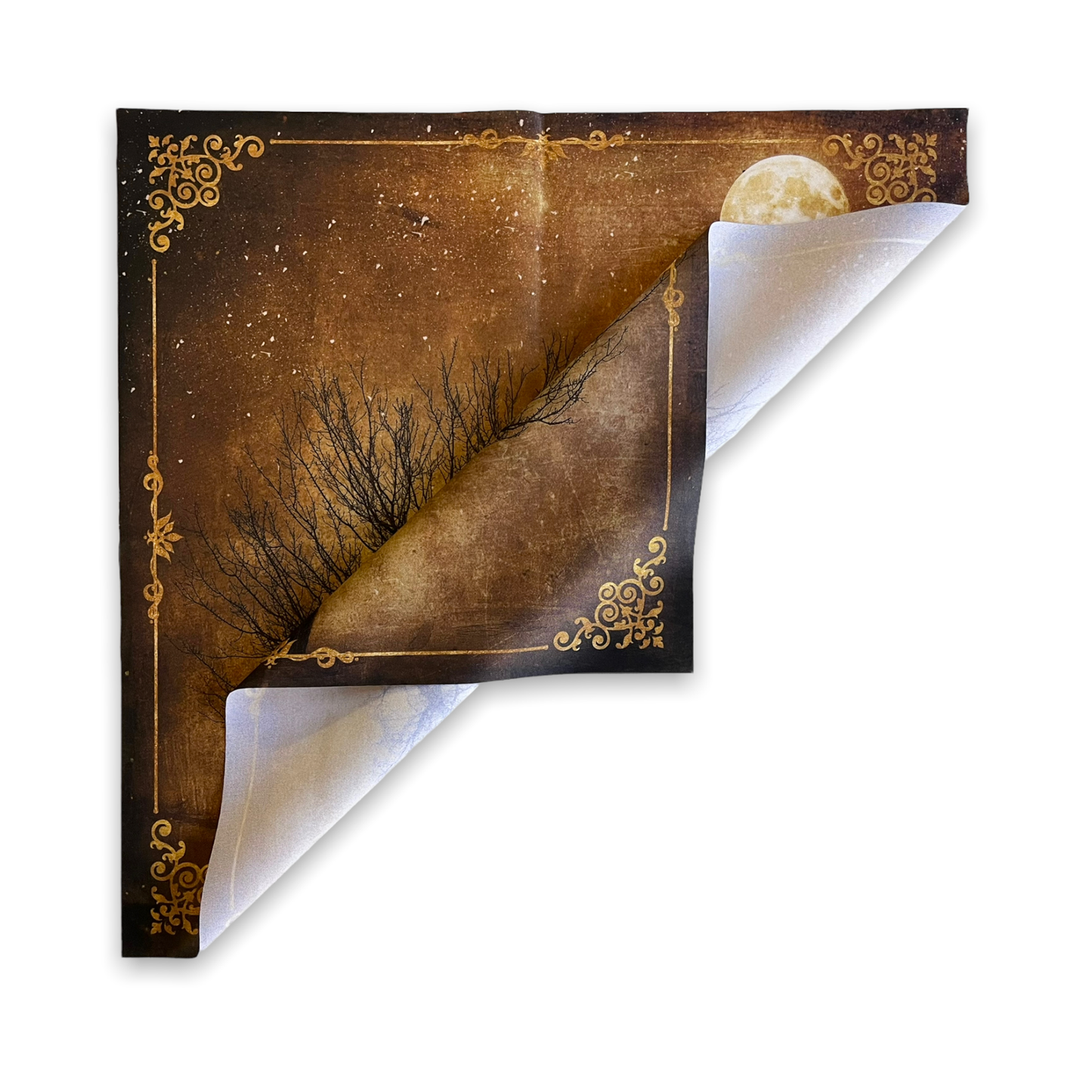 Lenormand & Tarot Cloth / Tree Antique