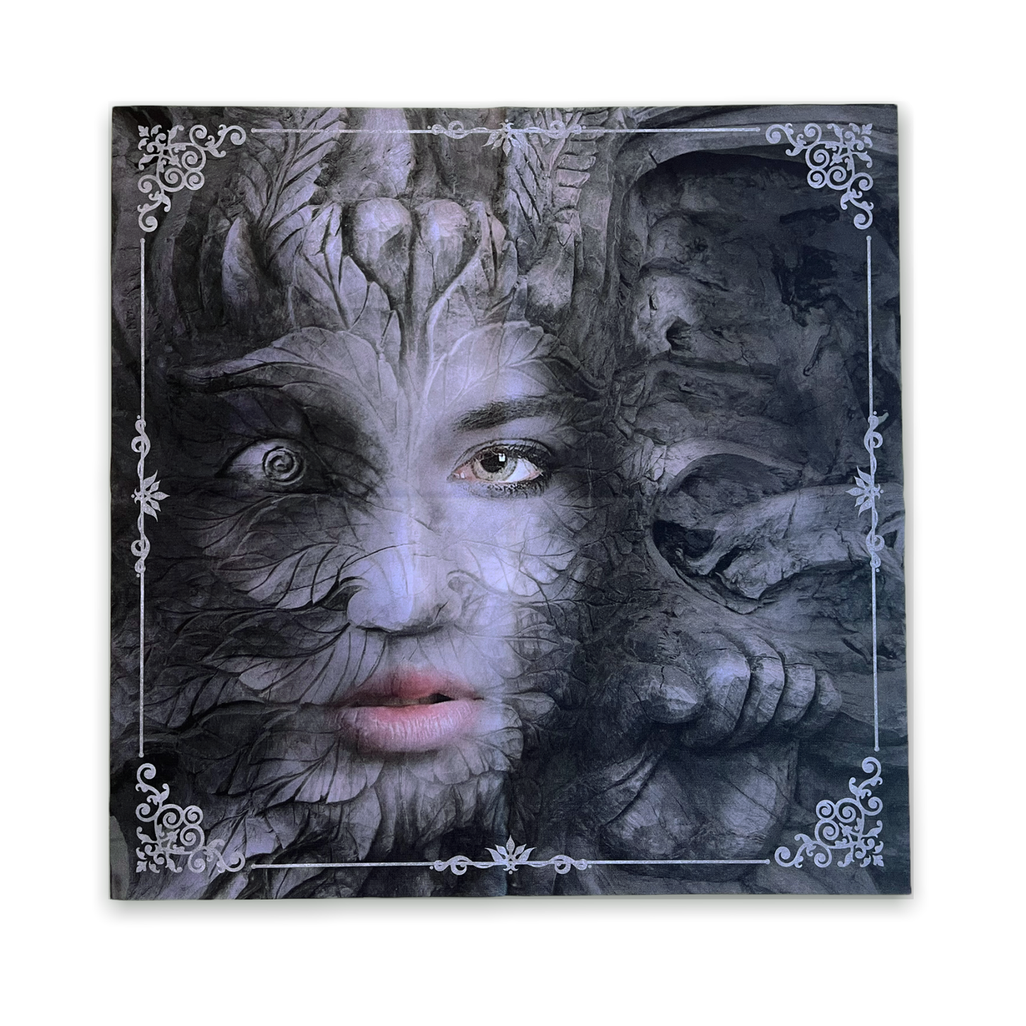 Tissu Lenormand et Tarot / Elfe des Forêts Antique