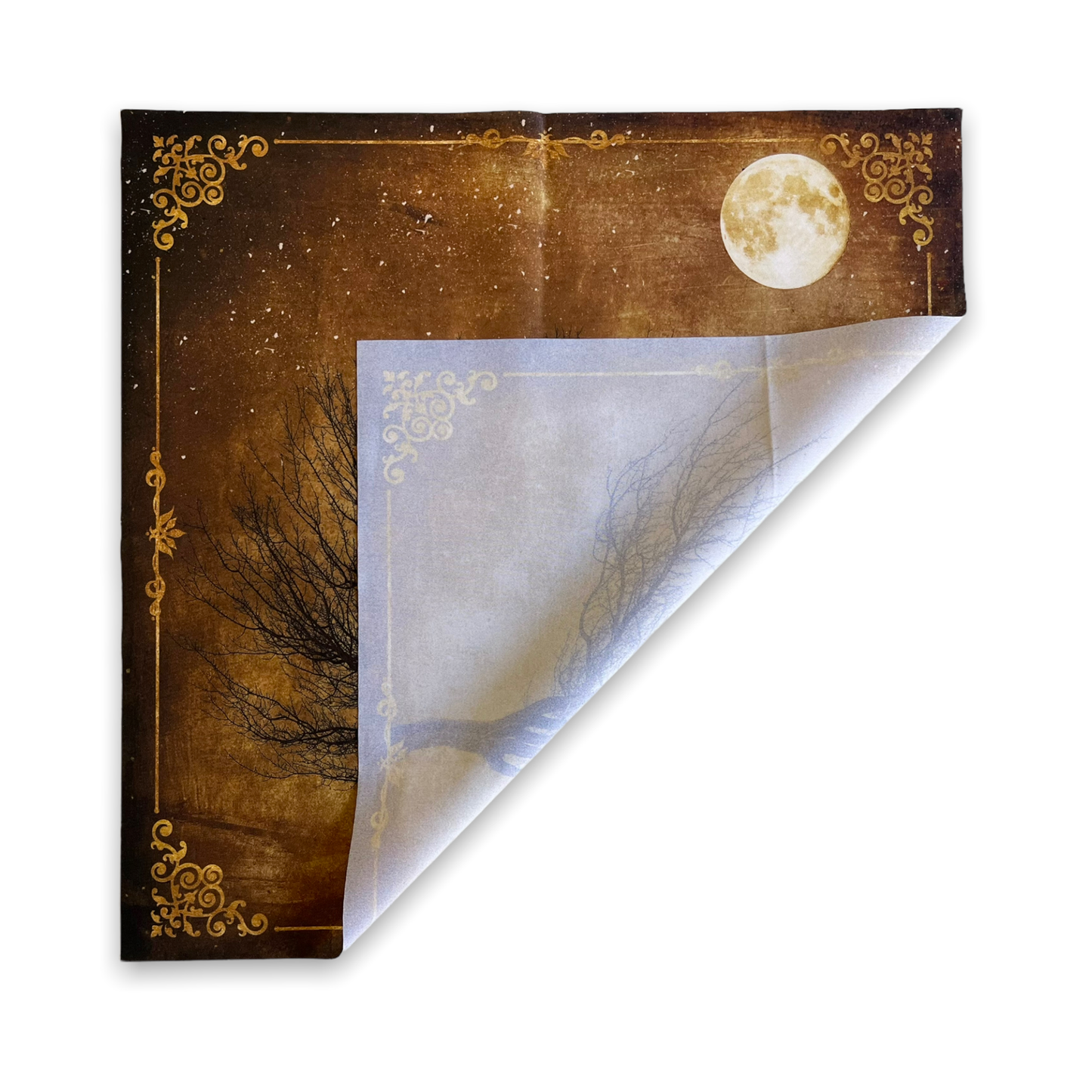 Lenormand & Tarot Cloth / Tree Antique