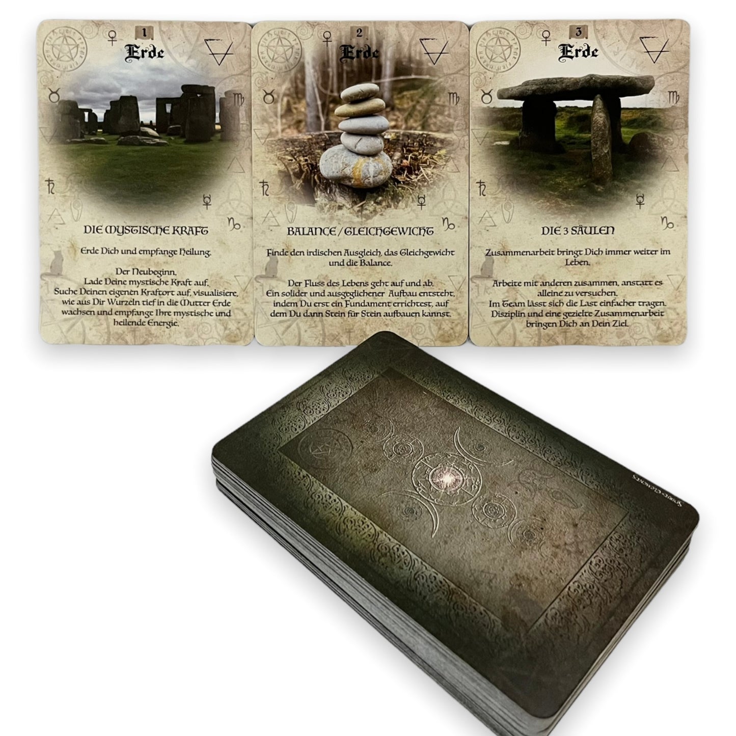 Oracle cards Spirit Vintage Witch Symbolic