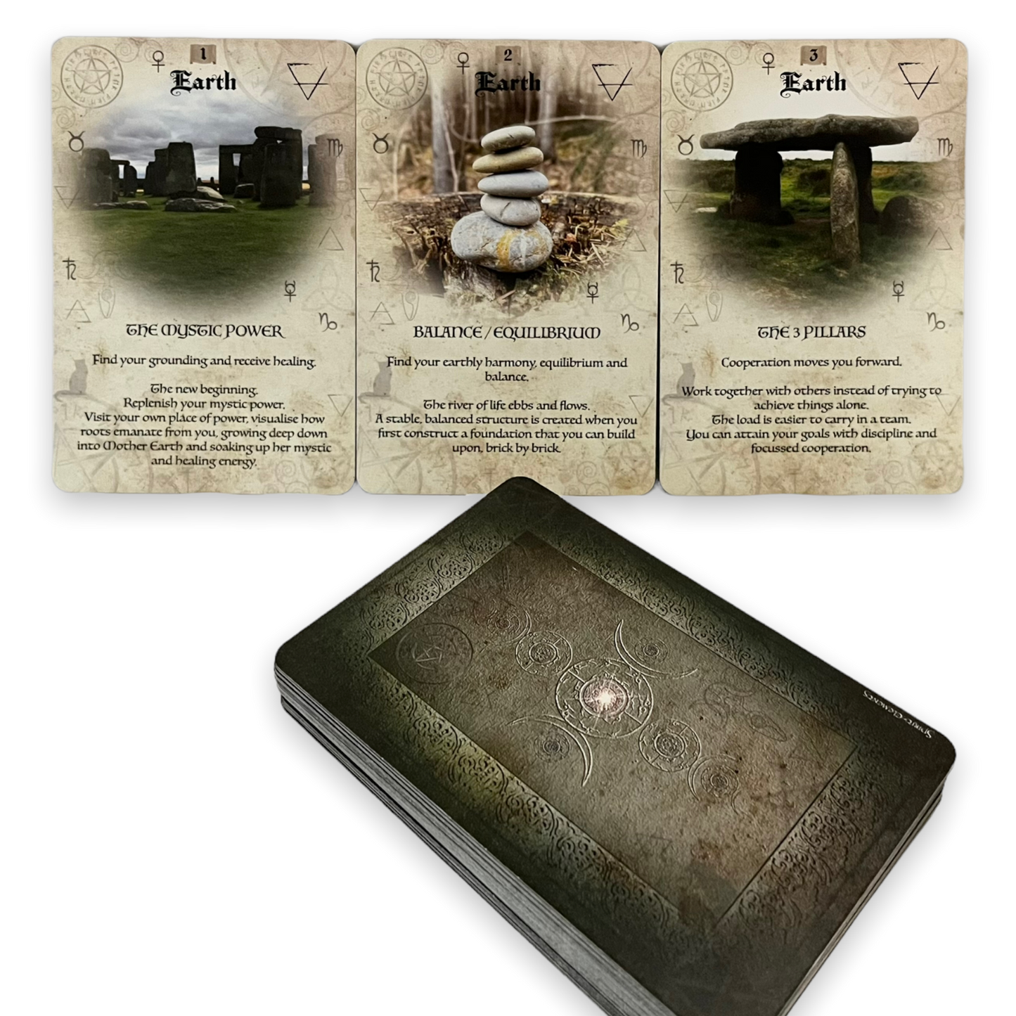 Oracle cards Spirit Vintage Witch Symbolic