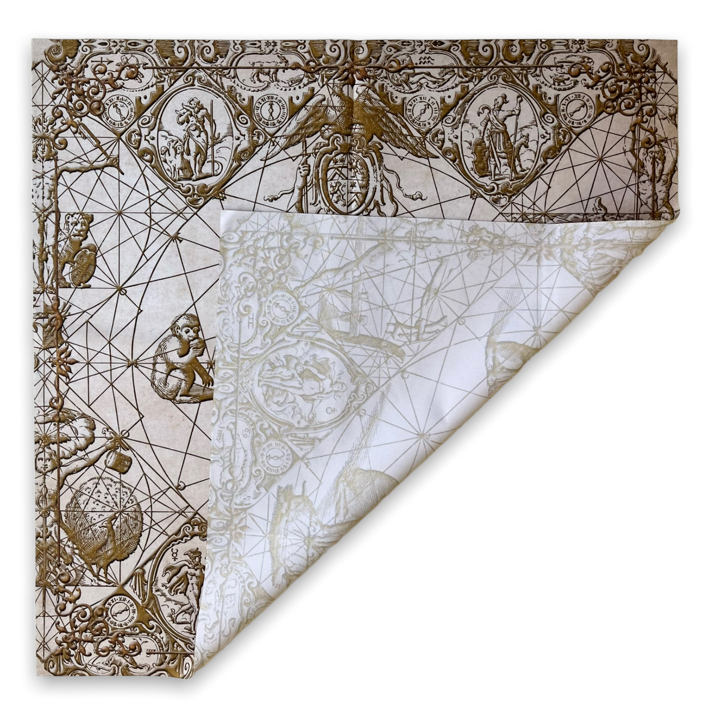 Lenormand / Tarot Tuch Jupiter 3D Golden-Metallic