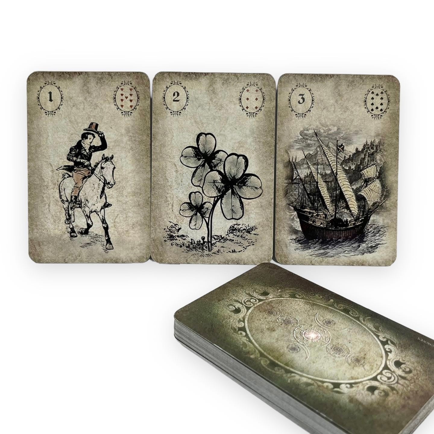 Lenormand cards - Epic Borderless Antique