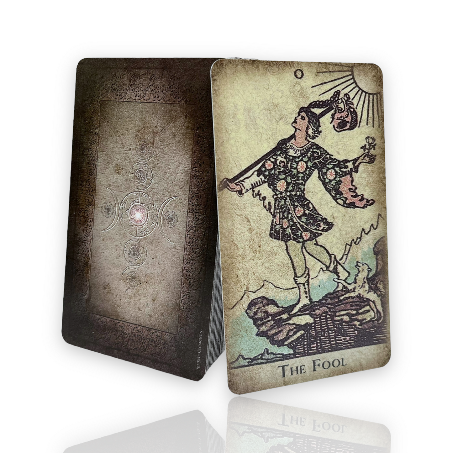 Tarot cards Smith-Waite - Borderless Antique Phoenix