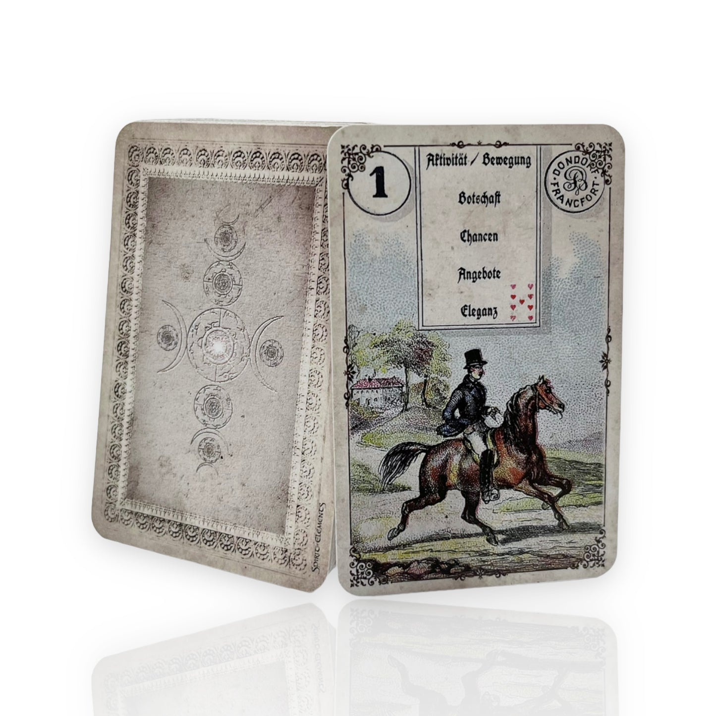 Lenormand cards Dondorf - Spirit Vintage & Interpretation Phoenix