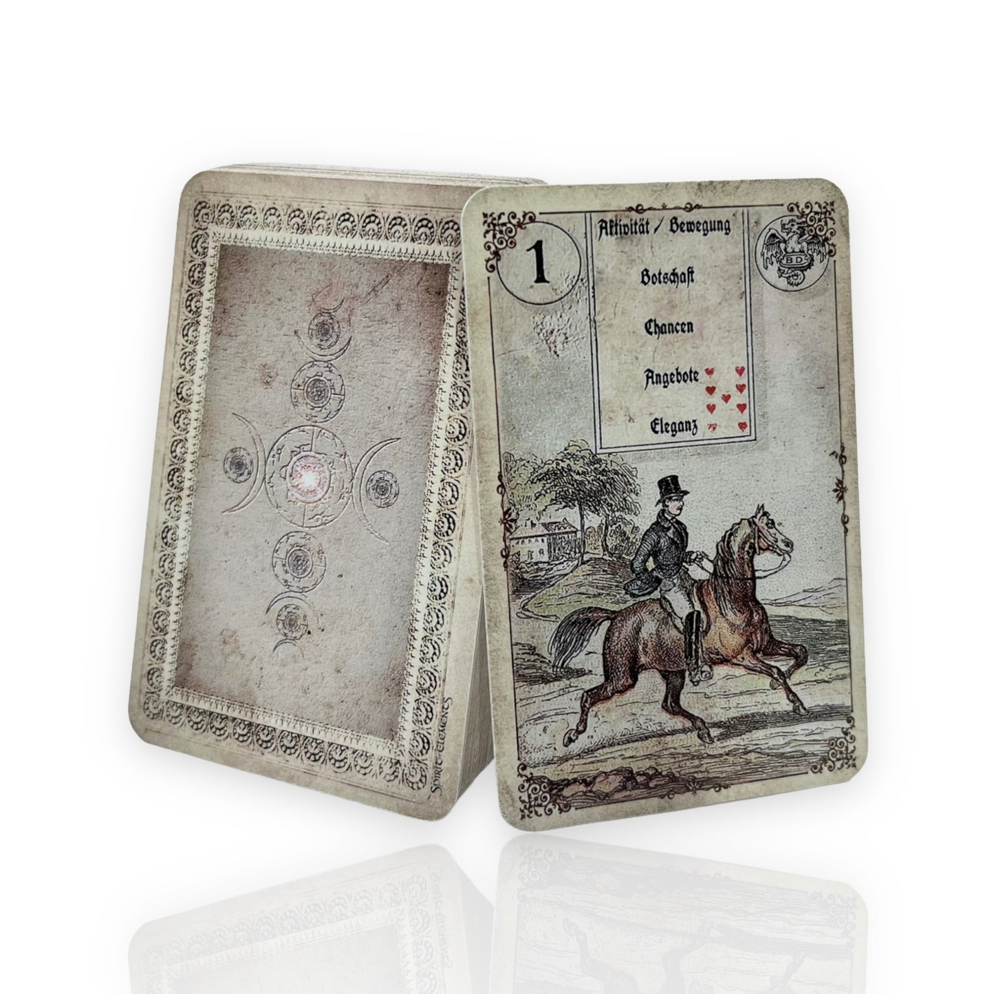 Lenormand cards Dondorf - Spirit Vintage & Interpretation Phoenix