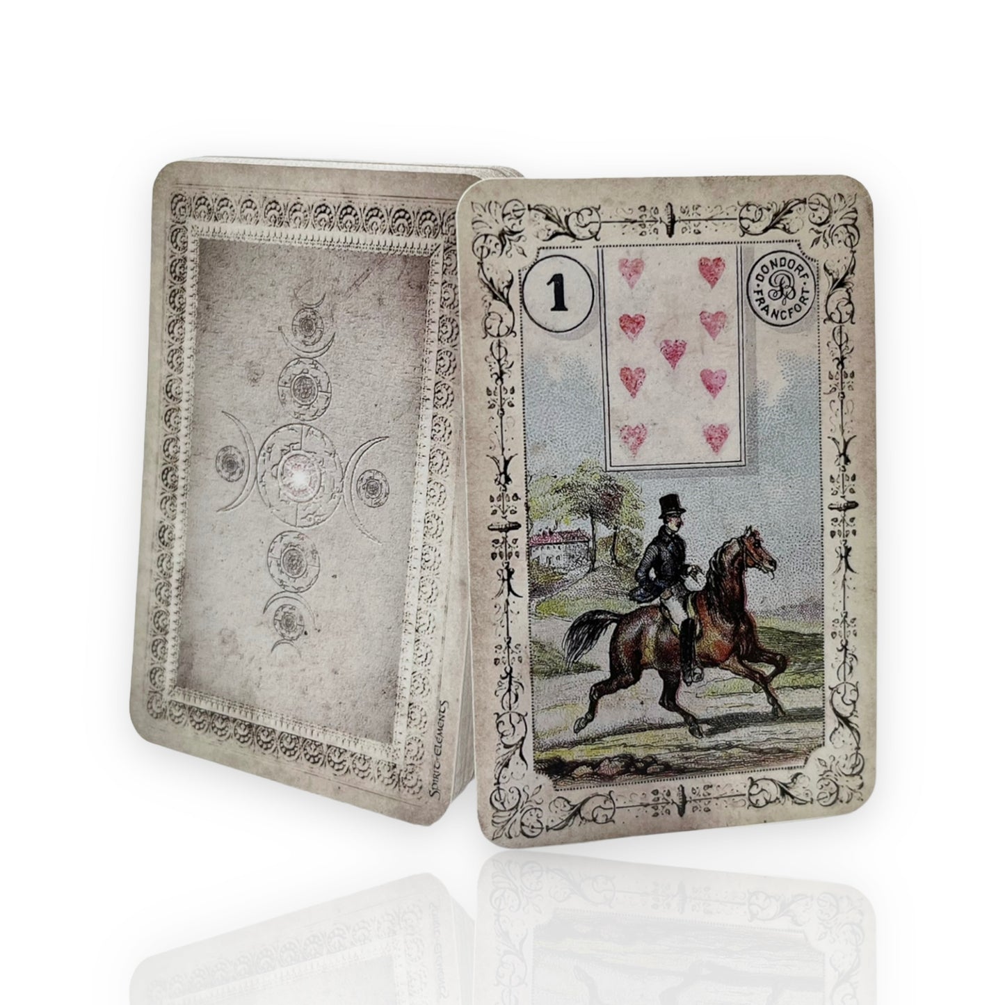 Lenormand cards Dondorf - Fleur de Lille Phoenix