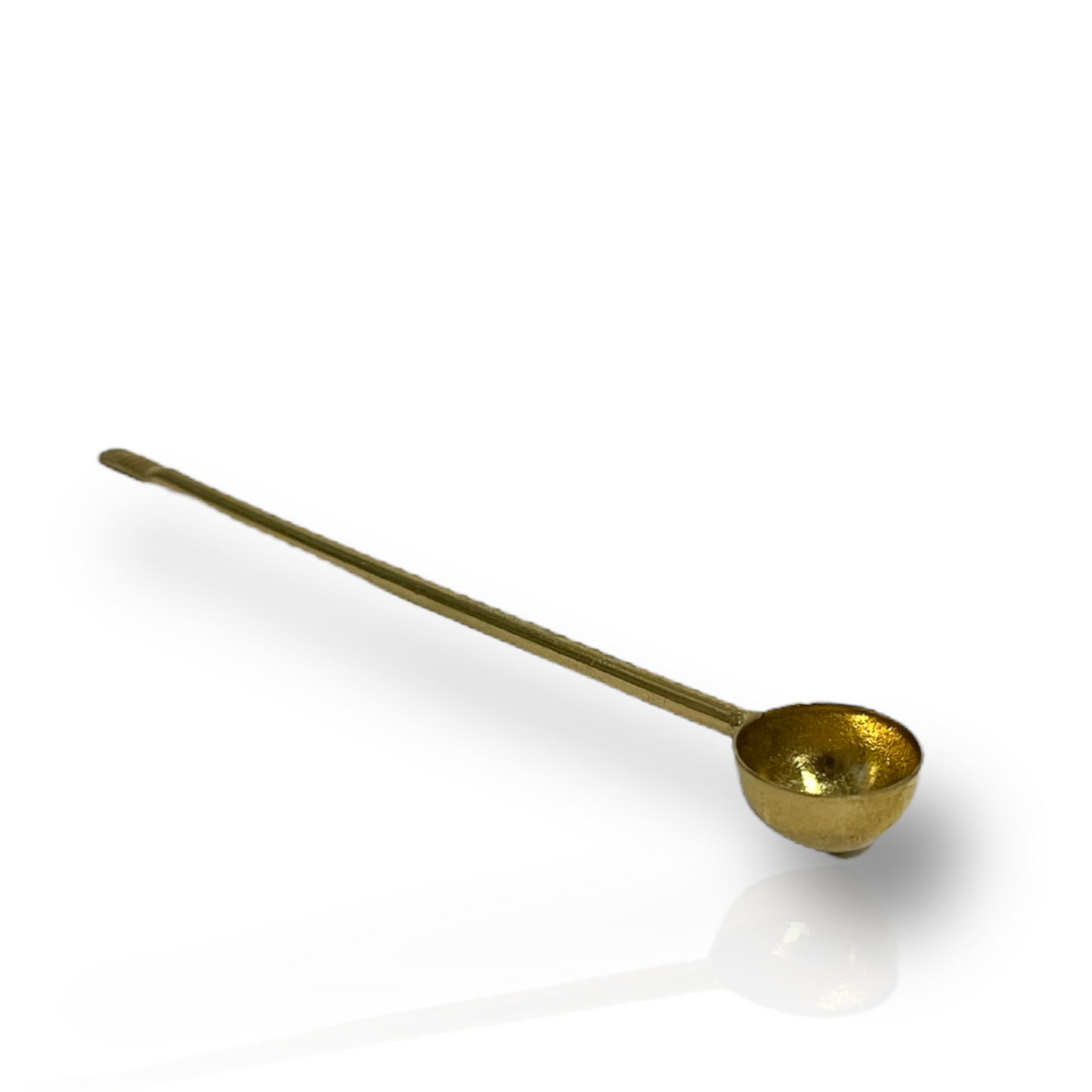 Brass spoon, 13 cm
