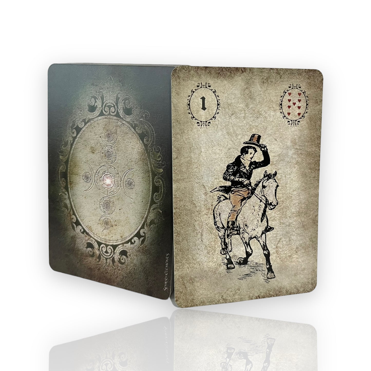 Lenormand cards Spirit Epic Borderless Antique Pompous 80x120