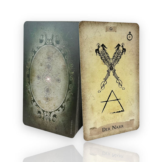 Éléments symboliques des cartes de tarot et couleurs