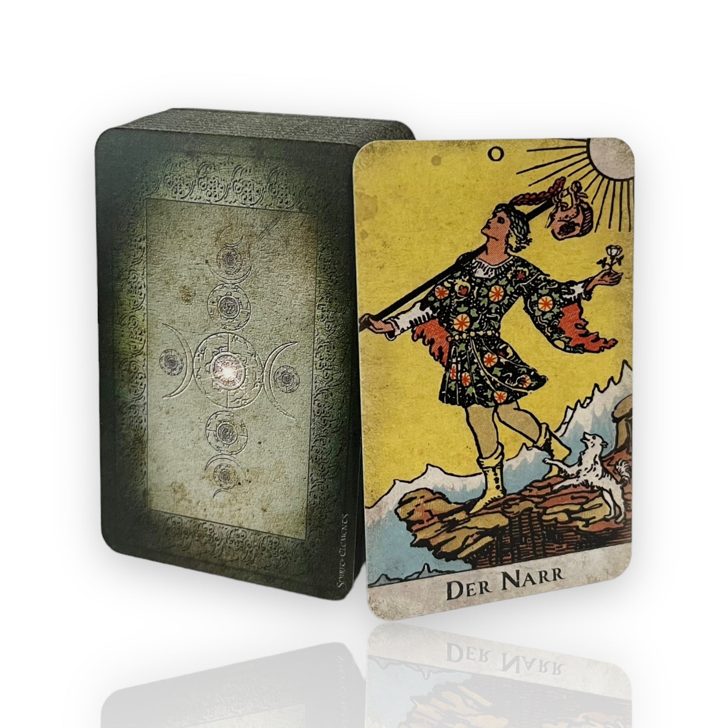 Tarot Cards Smith-Waite Old Vintage Borderless Mini