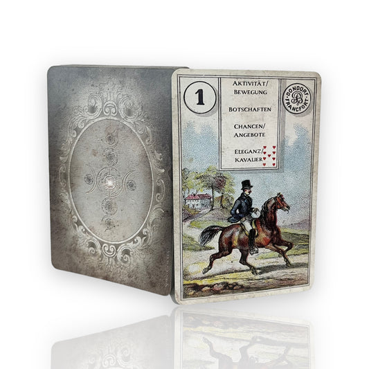 Lenormand cards Dondorf Pompous 80x120 with interpretation