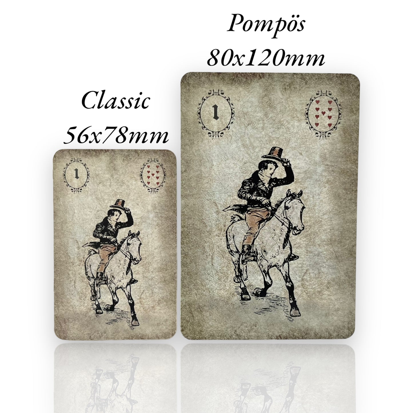 Lenormand cards Spirit Epic Borderless Antique Pompous 80x120