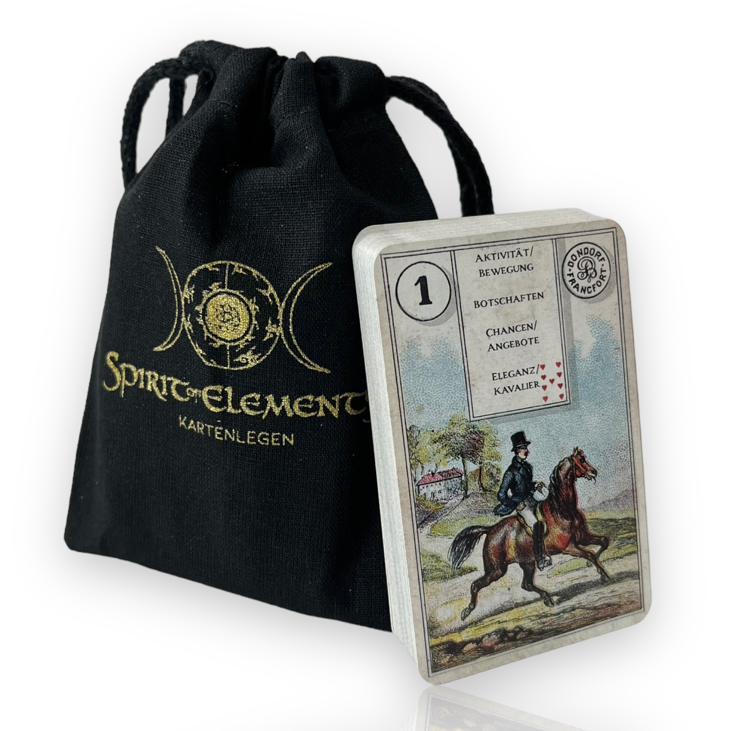 Cartes Lenormand Dondorf et interprétation Phoenix