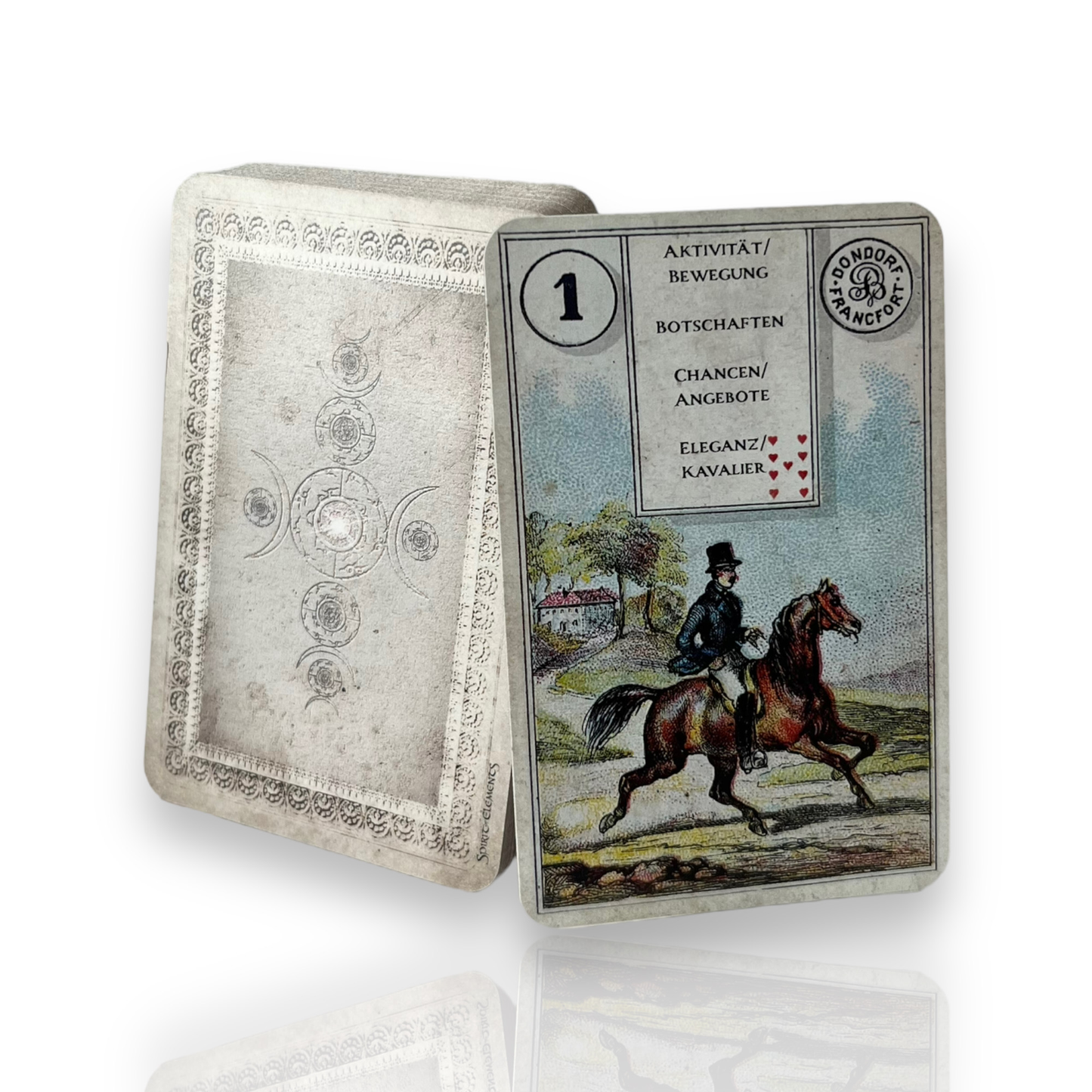 Cartes Lenormand Dondorf et interprétation Phoenix