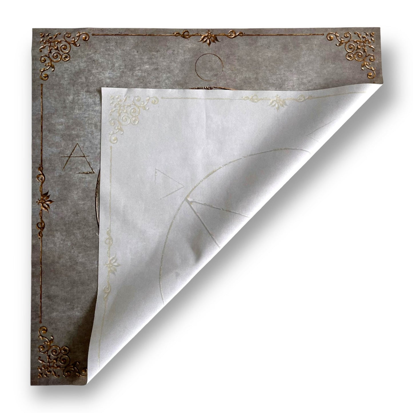 Lenormand & Tarot Cloth / Witch Elements Stone